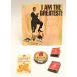 1963 Cassius Clay 'I Am The Greatest' Vinyl Record marked CBS, made in England, with original cover,