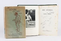 Perry, Fred - Signed 'My Story' 1934 Book signed by Fred Perry and Bunny Austin, illustrated, 317pp,