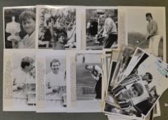 Large collection of European PGA Golfers press photographs - heavy emphasis on Ian Woosnam plus