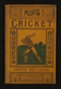Routledges Handbook of Cricket by Edmund Routledge hardback c.1885, second issue, published by
