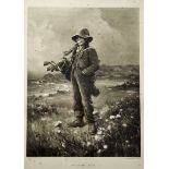 Blacklock, T.B - "The Duffers Caddie" print after the engraving by C.W Faulkner & Co of London -