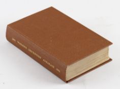 Wisden Cricketers' Almanack 1901 - 38th edition - with wrappers, rebound in brown cloth board with