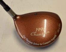 1998 Taylor Made Augusta National Commemorative titanium driver - ltd ed no 155/1500 fitted with the