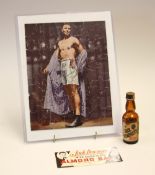 Jack Dempsey Boxing Ephemera to include a Jack Dempsey Wooden Jigsaw Puzzle with facsimile signature