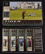 Tin of Tiger Woods Grand Slam Nike Golf balls - one of four Collectors Series celebrating Tiger