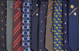 10 Assorted Cricket Ties including England, MCC, West Indies 1984, India 1982, First Test Match