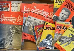 1960s Speedway Star and News Magazines and Speedway Annuals includes various years, incomplete 1962,