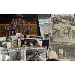 Speedway Photographs/Prints - a selection of largely black and white photographs with some signed