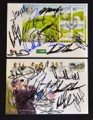 2x 2006 European Ryder Cup Golf team signed commemorative Irish first day covers - held for the