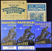 1933 Lea Bridge Speedway Programme date 14 Oct Meeting No.33, Clapton Track Championship, minor