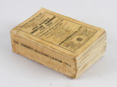 Wisden Cricketers' Almanack 1933 - 70th edition - with wrappers and original photograph, wrappers