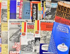 Assorted Speedway Programmes includes a mixed selection 1970 Hackney Speedway Final Bonanza Pairs,
