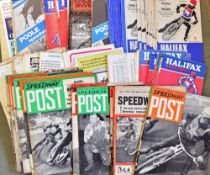 Assorted 1970 onwards Speedway Programmes predominantly Halifax, some Bradford and Internationals