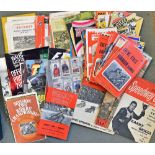 Speedway Memorabilia Selection includes programmes from 1960s, 70s onwards with a good content of