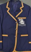 Cricket Bernard Thomas Australia 1974 & New Zealand 1975 Tour Blazer in blue with yellow and red