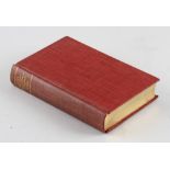 Wisden Cricketers' Almanack 1896 - 33rd edition - previously rebound in red cloth boards with gilt