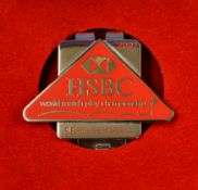 Sergio Garcia - 2007 HSBC World Match Play Golf Championship enamel players money clip badge -- in
