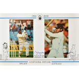 1988 Cricket Bicentennial Souvenir Album including limited edition signed photographs of Mika