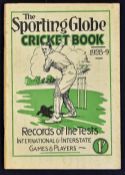 1928-29 The Sporting Globe Cricket Book Publication including Records of the Tests, International