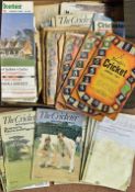 1960s Playfair Cricket Annuals with some 1950s editions in poor condition, together with a selection