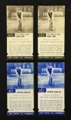 John Cotton Ltd., Edinburgh Golfing Cigarette Cards titled Golf Strokes C & D Flicker Series c.