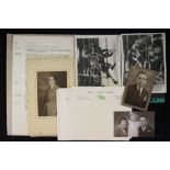 Joe Frazier v Bob Foster Boxing Prints - of Press photographs with typed notes displayed, together