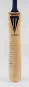 1999 World Cup England Signed Cricket Bat Duncan Fearnley bat, signed to from with England team