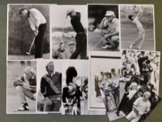 Large collection of US PGA Golfers press photographs - heavy emphasis on Greg Norman and Tom