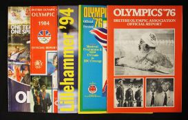 1976 Olympics - Official British Olympic Association Preview and Report together with 1994 British
