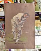 Assorted Cricket Memorabilia including a selection of modern Cricket Magazines, various mixed