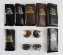 Group of Cricket Tour Player Sunglasses including 5 Australia & New Zealand 1974/75 to 1986/87 and 2