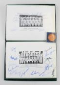 Cricket Centenary Test Match 1980 First Day Cover limited edition 34 of 250 with signed team