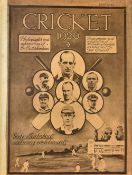 1926 Cricket Magazine Publication by Barton & Co Ltd, London, including photographs and