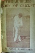 1901 'The Jubilee Book of Cricket' by K. S. Ranjitsinhji - with illustrations William Blackwood &