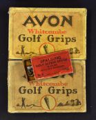 2x Avon "Whitcombe" Golf Grip boxes - c/w fitting instructions to the inside of the lid and a box