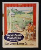 1927 East London Rubber Co. 'Tennis Cover' Sales Catalogue - Summer Sports & Sports Clothing, Garden