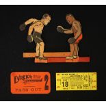 1968 Roger Rouse v Jose Torres Boxing Match Ticket date 18 May at University of Montana, together