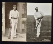 Kent Cricket Postcards to include K.L Hutchings and W. Hardinge, both by Mockford Tonbridge, in