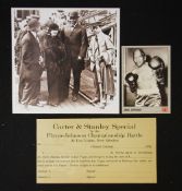 Boxing - 1912 Jim Flynn v Jack Johnson Las Vegas Fight Rail Ticket a Carter & Stanley Special to the