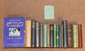 Selection of Cricket Related Books including fiction, instruction and omnibuses with titles
