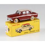 French Dinky Toys 544 Simca Aronde P. 60 red with white top, complete with box