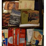 Box of Assorted Maps and Books including Ordnance Survey, Motoring & Touring Map, Holiday Haunts