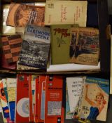 Box of Assorted Maps and Books including Ordnance Survey, Motoring & Touring Map, Holiday Haunts