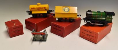 Hornby Meccano - O Gauge Clockwork No.30 Locomotive running number 45746 with box and Key loco