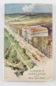 Park Lane Hotel Circa 1927 Publication - An attractive 76 page publication & 24 line drawings