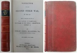 Scarce Second Sikh War Account by Thackwell - A rare first edition of 'Narrative of the Second Seikh