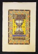 Books of Hours Calendar for 1936 - illuminated panels of this Calendar are from original drawings by