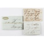 1856 Rebsamen & Naegley Stamped Letter - the company opened the first Paint & Varnish Business in