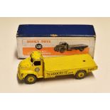 Dinky Supertoys Diecast 533 Leyland Cement Wagon in yellow, with original box.