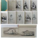 Rare Portraits of Cabul prisoners Book - Extremely scarce volume titled 'Portraits of the Cabul [